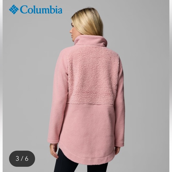 Columbia Lodge Sherpa Full Zip Fleece Jacket - Picture 3 of 8